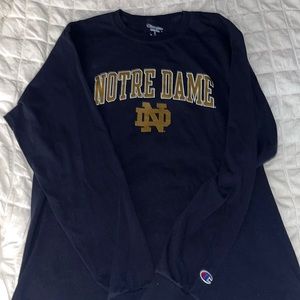 Notre Dame Champion Long Sleeve